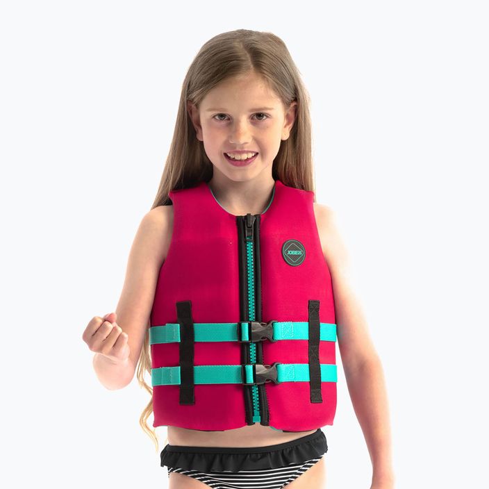 Детска неопренова жилетка за плаване Jobe, розова 244921010 5