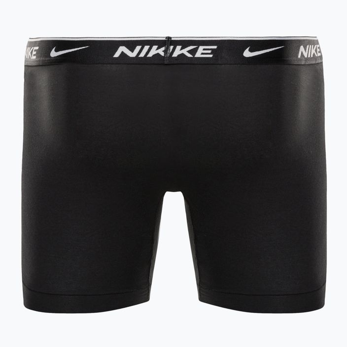 Мъжки боксерки Nike Everyday Cotton Stretch Boxer Brief 3Pk MP1 white/grey heather / black 3