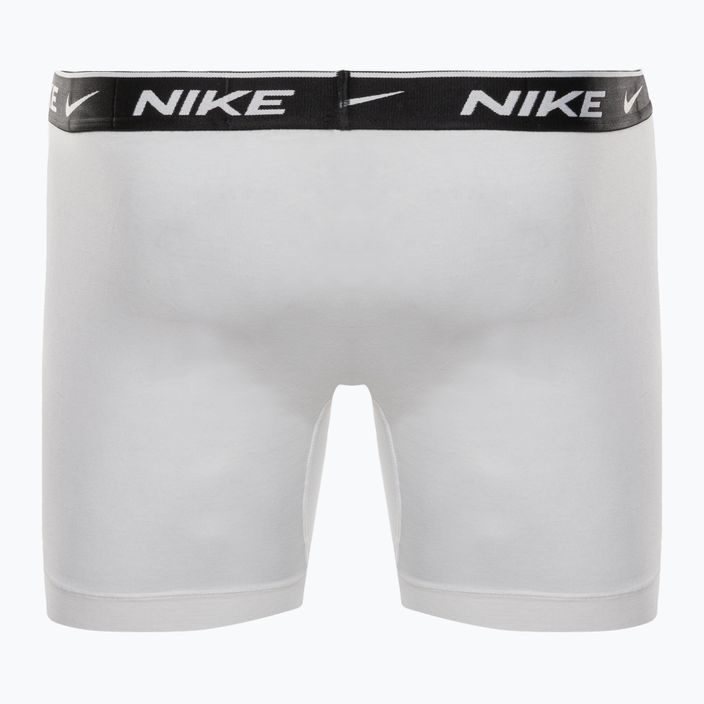Мъжки боксерки Nike Everyday Cotton Stretch Boxer Brief 3Pk MP1 white/grey heather / black 9