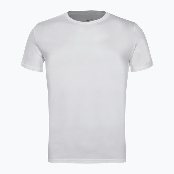 Мъжка тренировъчна тениска Nike Everyday Cotton Stretch Crew Neck SS 2Pk 100 white