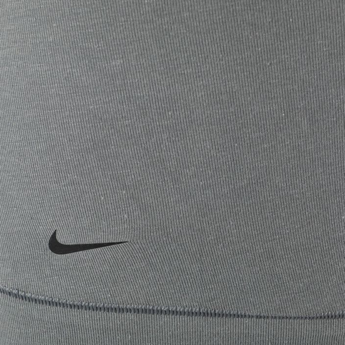 Мъжки боксерки Nike Everyday Cotton Stretch Trunk 3Pk BAU с геометричен печат/студено сиво/черно 7