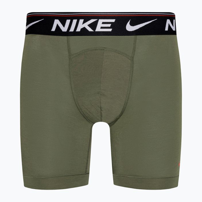 Мъжки боксерки Nike Dri-FIT Ultra Comfort Brief 3 чифта, хладно сиво/средно маслиново/черно 6