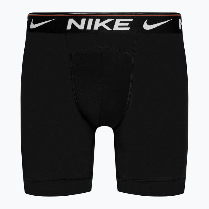 Мъжки боксерки Nike Dri-FIT Ultra Comfort Brief 3 чифта, хладно сиво/средно маслиново/черно 7