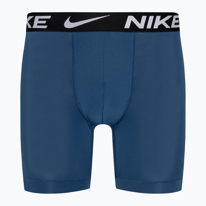 Мъжки боксерки Nike Dri-Fit Essential Micro Boxer Brief 3 чифта сиво/синьо/тъмночервено 7