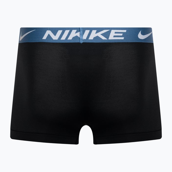 Мъжки боксерки Nike Dri-Fit Essential Micro Trunk 3 чифта черно/звездно синьо/перлено/антрацит 5