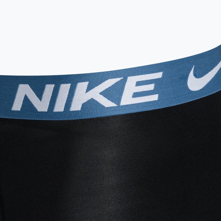 Мъжки боксерки Nike Dri-Fit Essential Micro Trunk 3 чифта черно/звездно синьо/перлено/антрацит 7