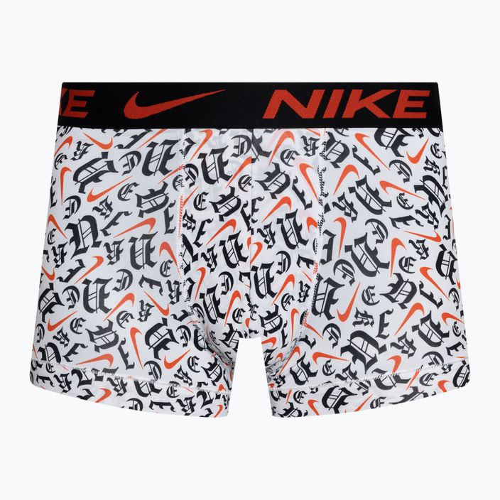 Nike Dri-Fit Essential Micro Trunk мъжки боксерки 3 чифта готически принт/черно/червено пикантно 2