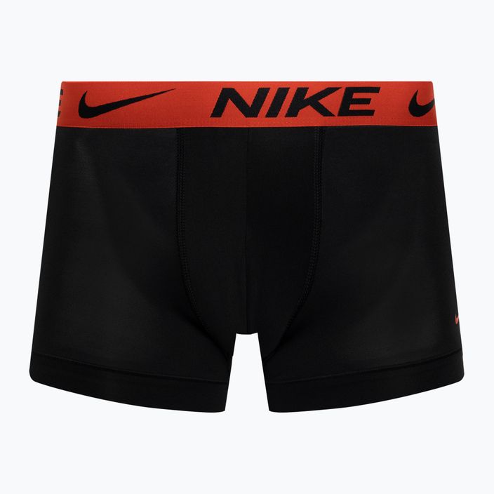 Nike Dri-Fit Essential Micro Trunk мъжки боксерки 3 чифта готически принт/черно/червено пикантно 4