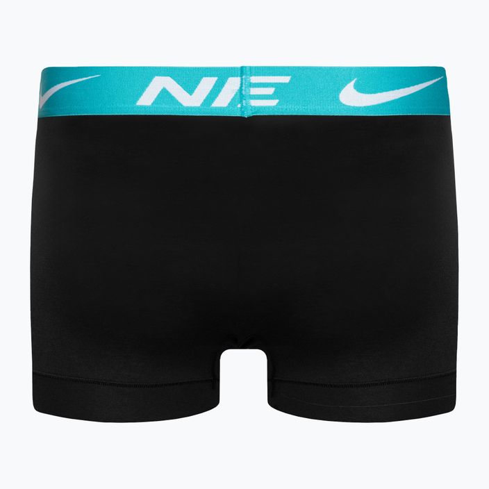Мъжки боксерки Nike Dri-Fit Essential Micro Trunk 3 чифта синьо/насинено/жълто 5