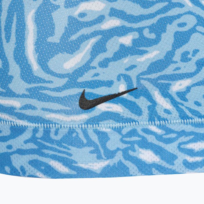 Мъжки боксерки Nike Dri-FIT ADV Micro Brief 3 чифта сафари принт/лека снимка синьо/черно 4