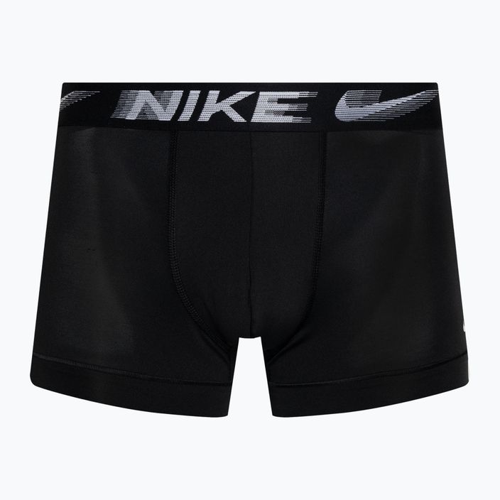 Nike Dri-Fit Essential Micro Trunk мъжки боксерки 3 чифта виолетово/вълче сиво/черно 2