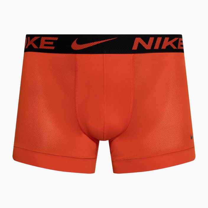 Nike Dri-FIT Cotton Trunk мъжки боксерки 3 чифта пикантно червено/лазерна фуксия/черно 2