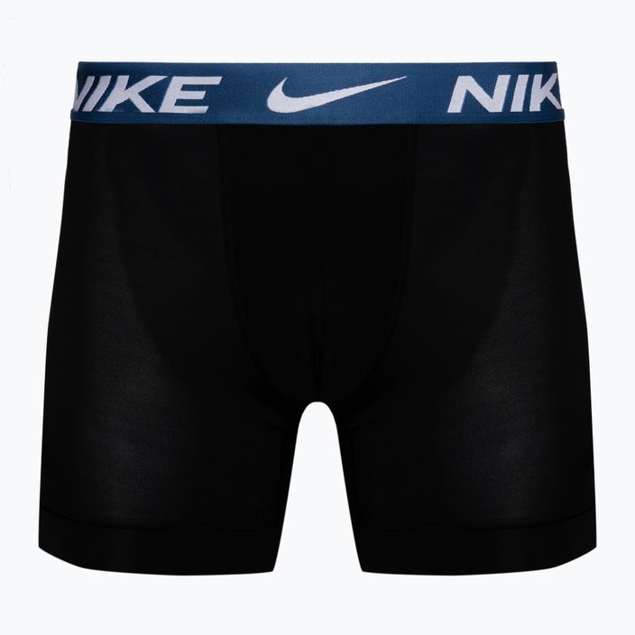 Мъжки боксерки Nike Dri-Fit Essential Micro Boxer Brief 3 чифта синьо.зелено/виолетово 4