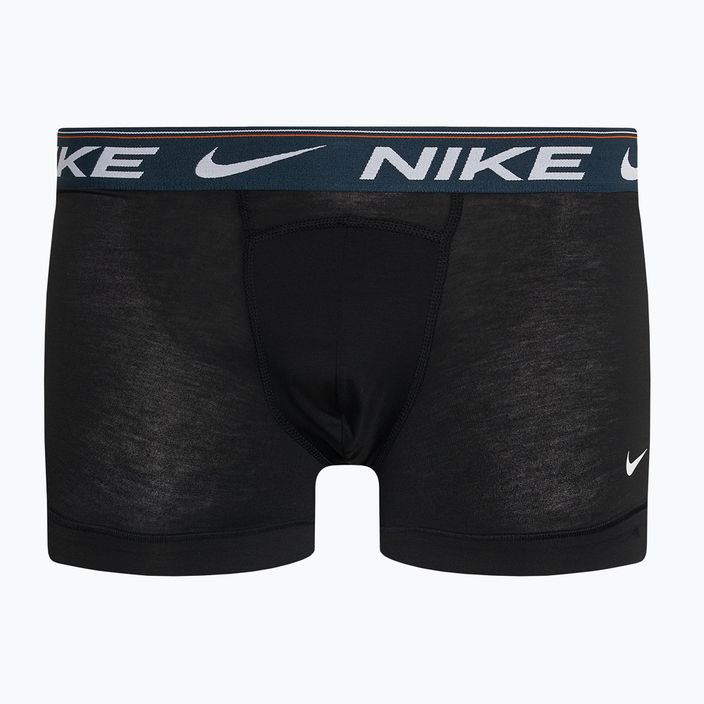 Мъжки боксерки Nike Dri-FIT Ultra Comfort Trunk 3 чифта черна луна/драконово червено/морскосиньо 6