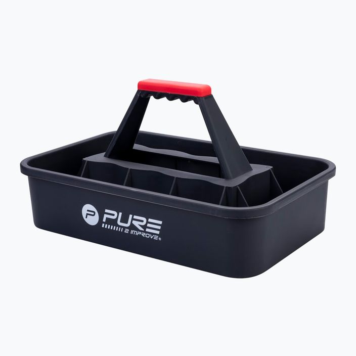 Бидони + кошница за бидони Pure2Improve Sportbottle Crate 12 бр. многоцветен 2