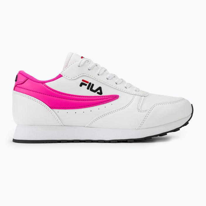 FILA дамски обувки Orbit Low white-pink glo 2