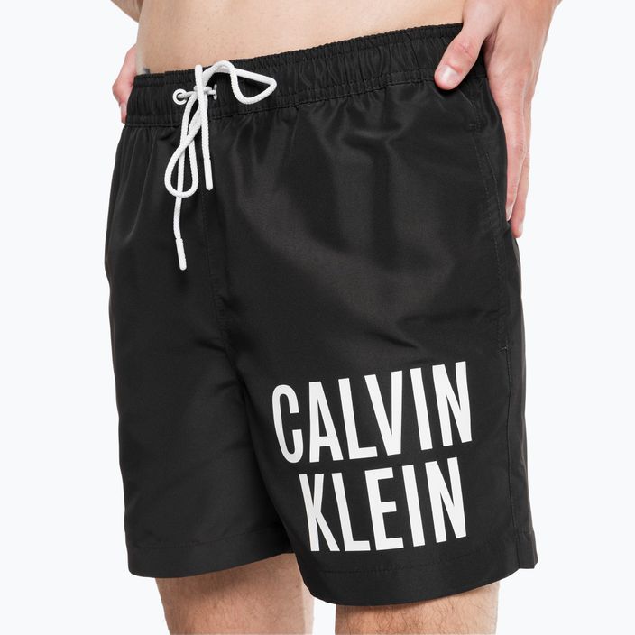 Мъжки къси панталони за плуване Calvin Klein Medium Drawstring black 7