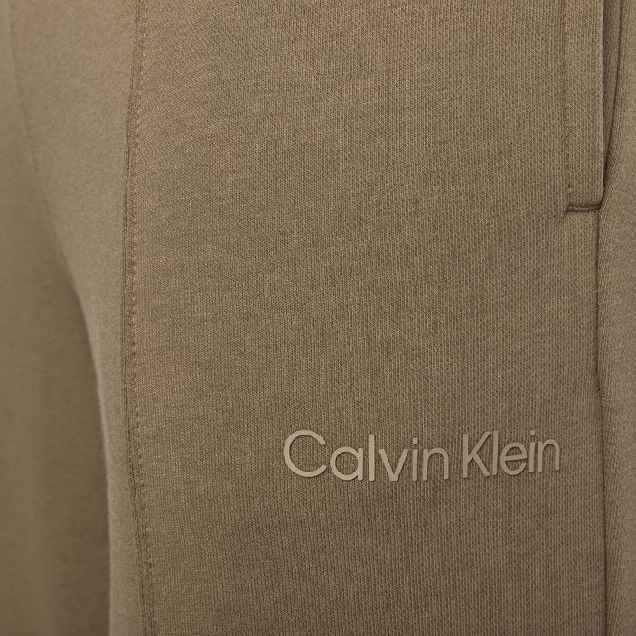 Мъжки шорти за тренировка Calvin Klein 8.5" Knit 8HU сив маслинов 7