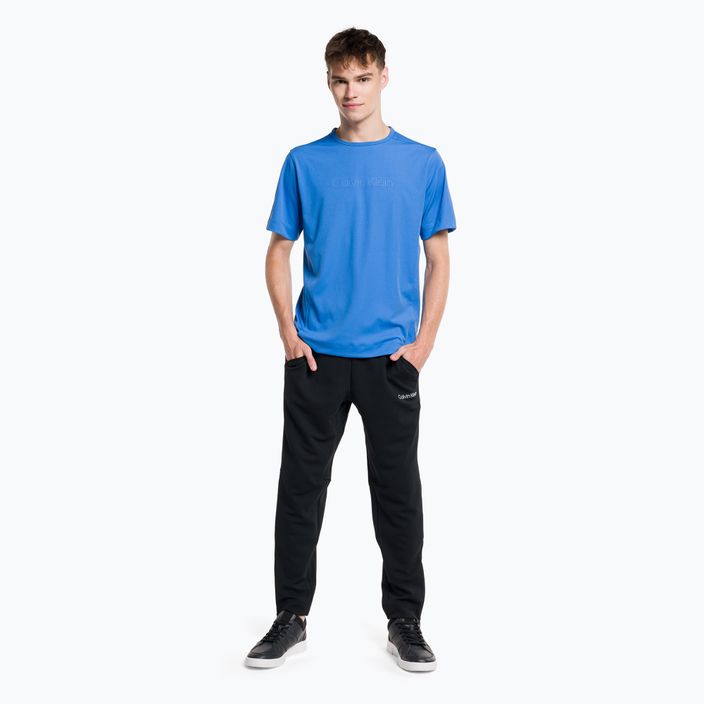 Мъжка тениска Calvin Klein palace blue 2