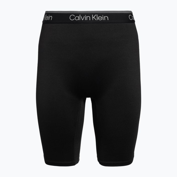 Calvin Klein Knit BAE дамски къси панталони за тренировка черни 5