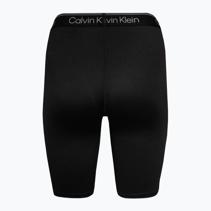 Calvin Klein Knit BAE дамски къси панталони за тренировка черни 6