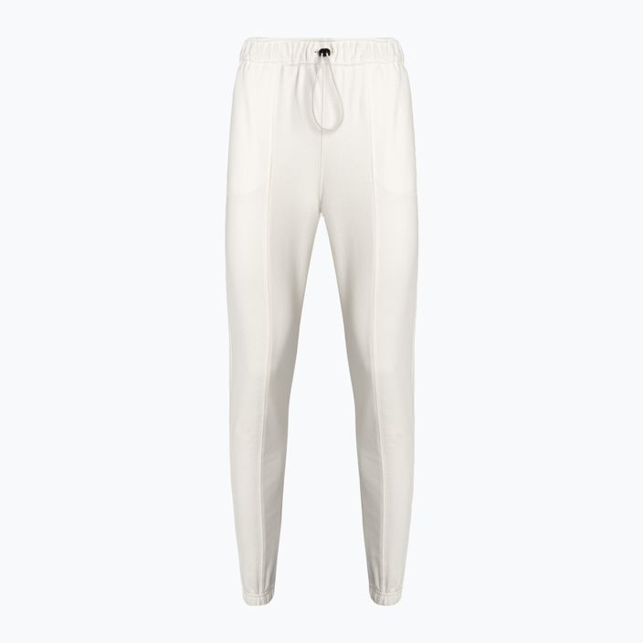 Дамски тренировъчни панталони Calvin Klein Knit YBI white suede 5