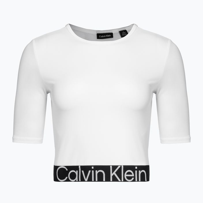 Дамска тениска Calvin Klein Knit bright white 5