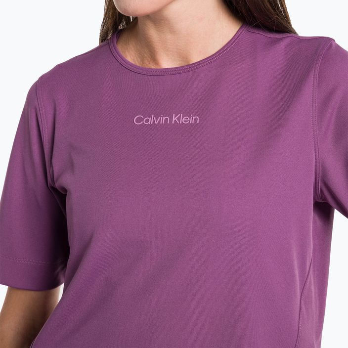Дамска тениска Calvin Klein Knit amethyst 4