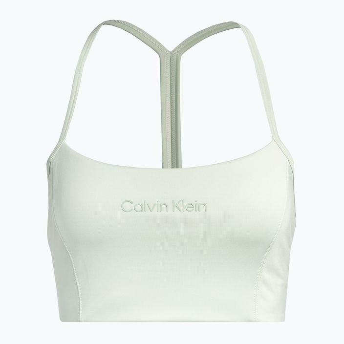 Calvin Klein Low Support 8HV seaspray зелен фитнес сутиен 6