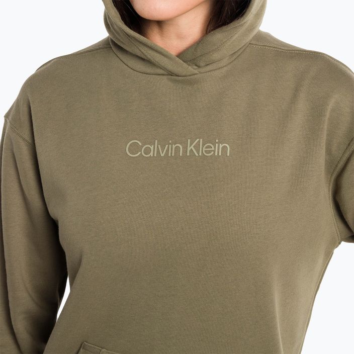 Мъжки суитшърт с качулка Calvin Klein 8HU grey olive 4