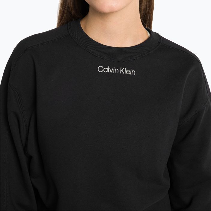 Дамски пуловер Calvin Klein BAE black beauty суитшърт 4