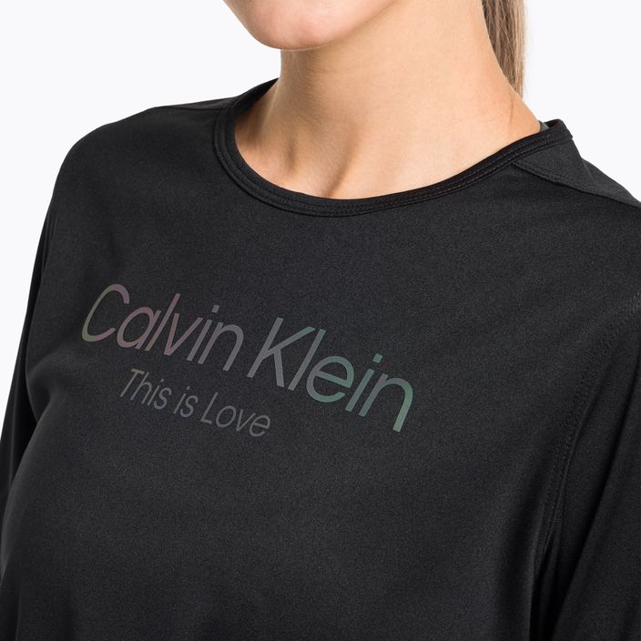 Дамска тениска Calvin Klein Knit black beauty 4