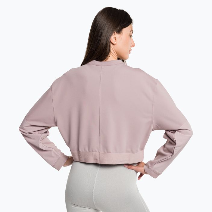 Дамски пуловер Calvin Klein Pullover sweatshirt gray rose 3