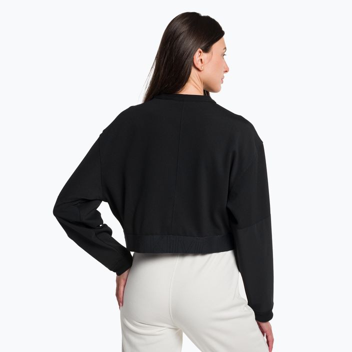 Дамски пуловер Calvin Klein black beauty суитшърт 3