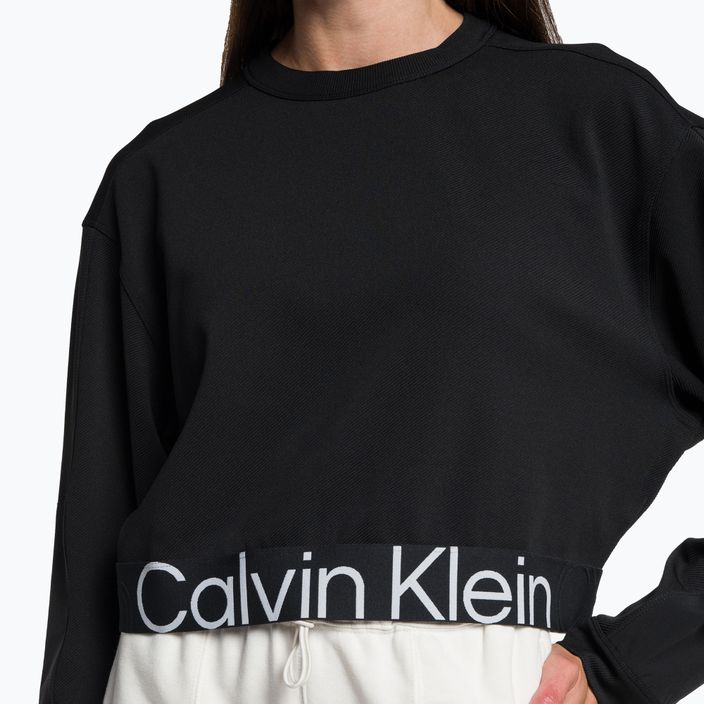 Дамски пуловер Calvin Klein black beauty суитшърт 4