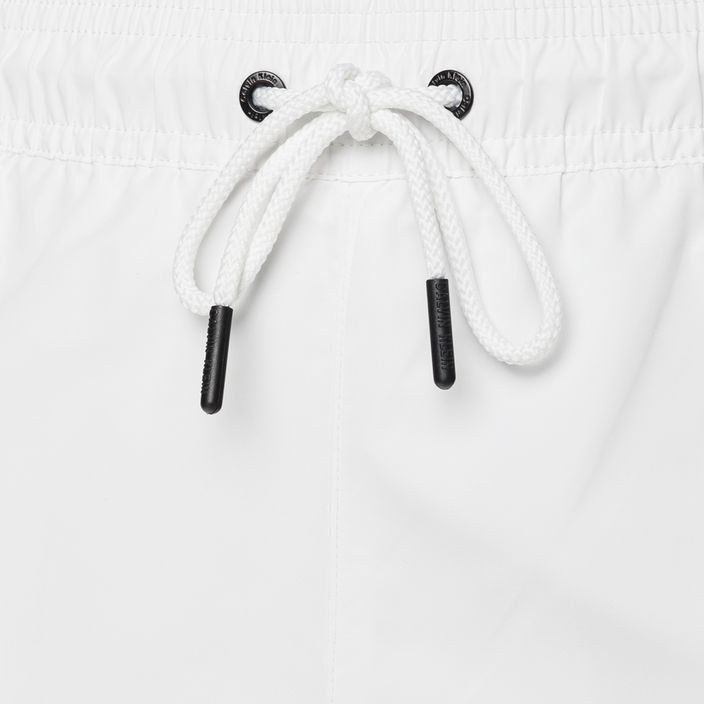 Мъжки къси панталони за плуване Calvin Klein Medium Drawstring white 3