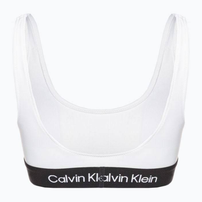Calvin Klein Bralette-Rp Горна част на бански костюм бяла 2