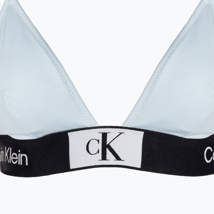 Calvin Klein Триъгълник-Rp син горнище на бански костюм 3