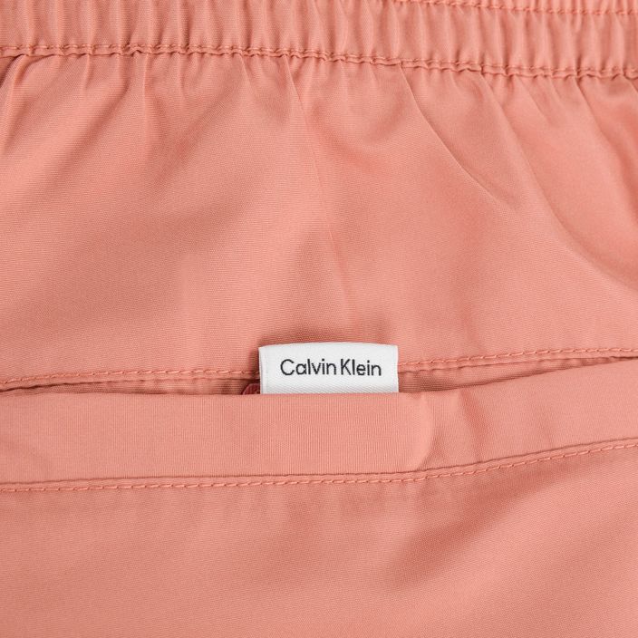 Мъжки къси панталони за плуване Calvin Klein Medium Drawstring pink 4