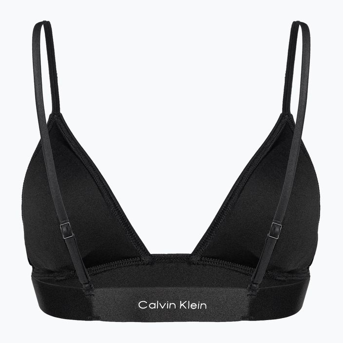 Calvin Klein Горна част на бански костюм Triangle-Rp черна 2