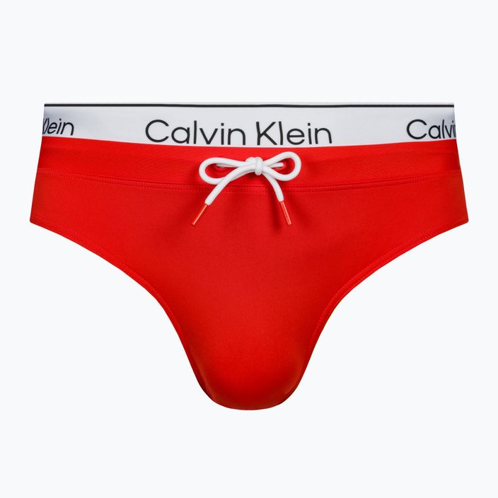 Мъжки слипове за плуване Calvin Klein Brief Double WB червени