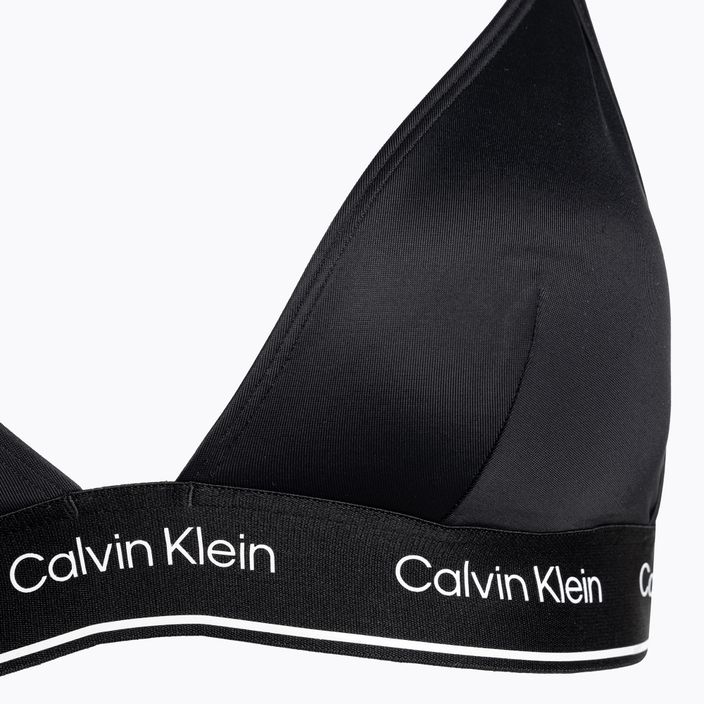 Calvin Klein Горна част на бански костюм Triangle-RP черна 3