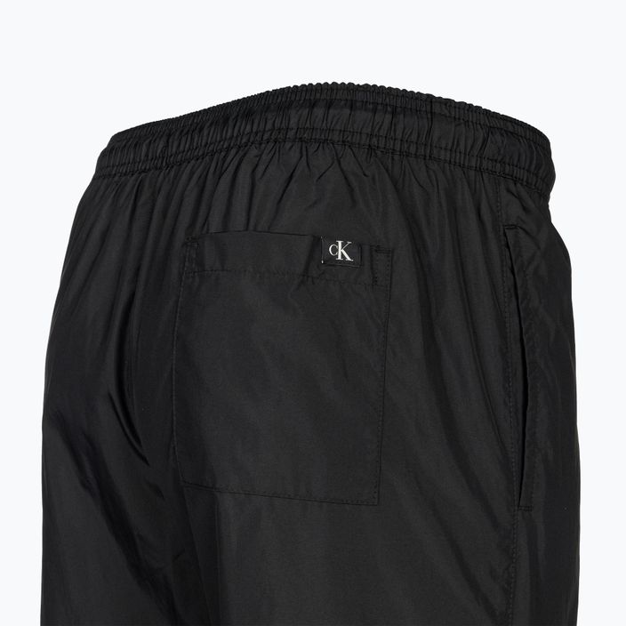 Мъжки къси панталони за плуване Calvin Klein Medium Drawstring black/blue 4