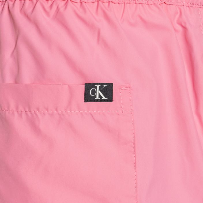 Мъжки къси плувни шорти Calvin Klein Short Drawstring саше розово 4
