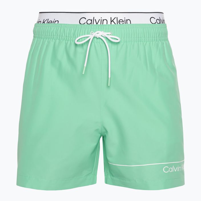 Мъжки бански шорти Calvin Klein Medium Double WB cabbage