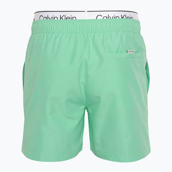 Мъжки бански шорти Calvin Klein Medium Double WB cabbage 2