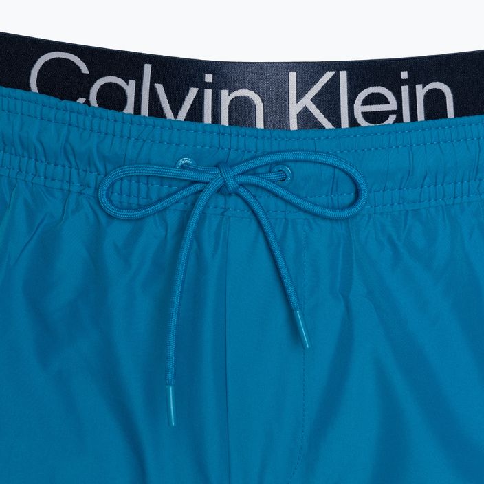 Мъжки къси бански Calvin Klein с двоен колан ocean hue 3