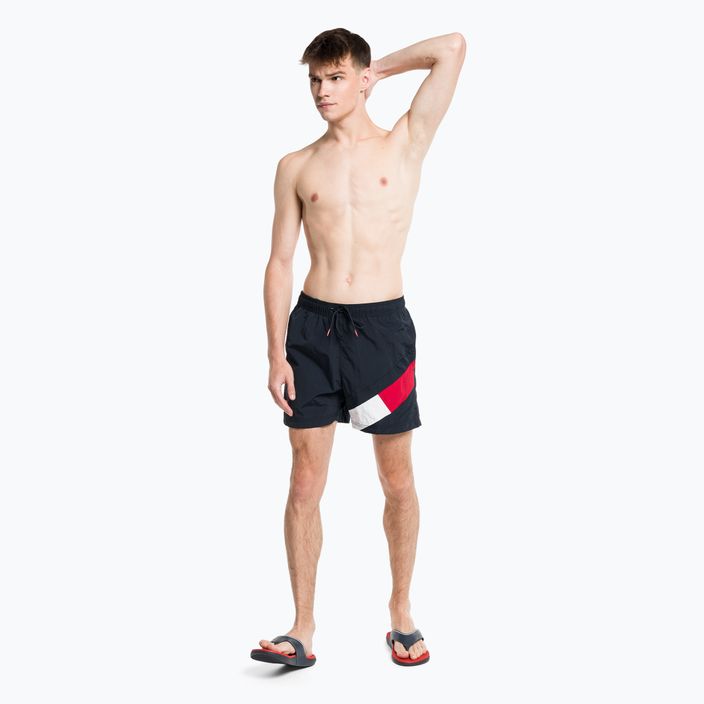 Мъжки къси панталони за плуване Tommy Hilfiger Sf Medium Drawstring blue 5