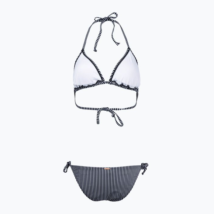 Дамски бански костюм от две части O'Neill Capri Bondey Bikini black simple stripe 2