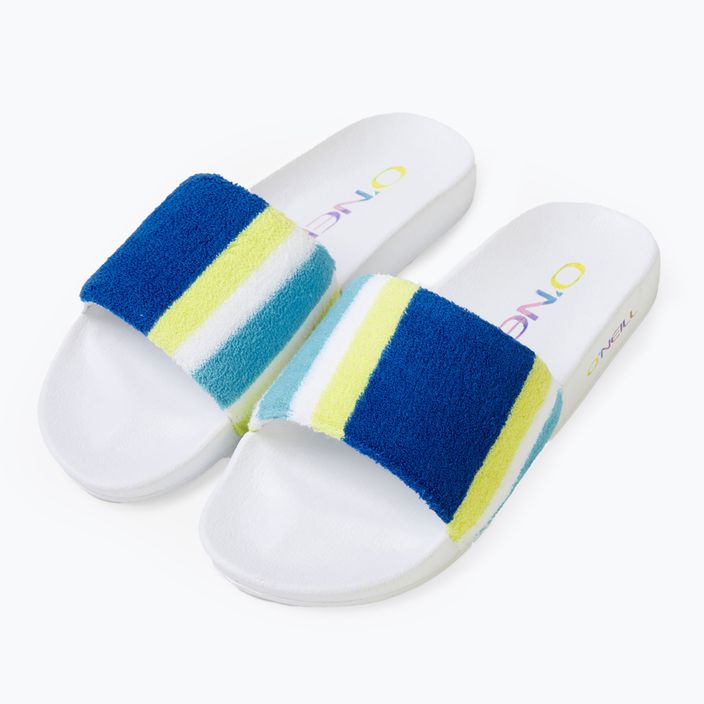 Дамски джапанки O'Neill Brights Slides blue towel stripe 9